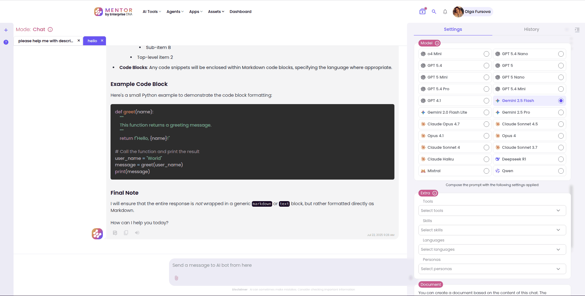 Enterprise DNA — Learning Platform & Mentor screenshot 6